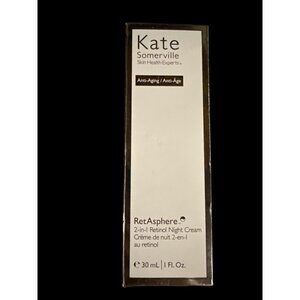 Kate Somerville RetAsphere 2-in-1 Retinol Night Cream 30 mL (1 fl. oz.) New